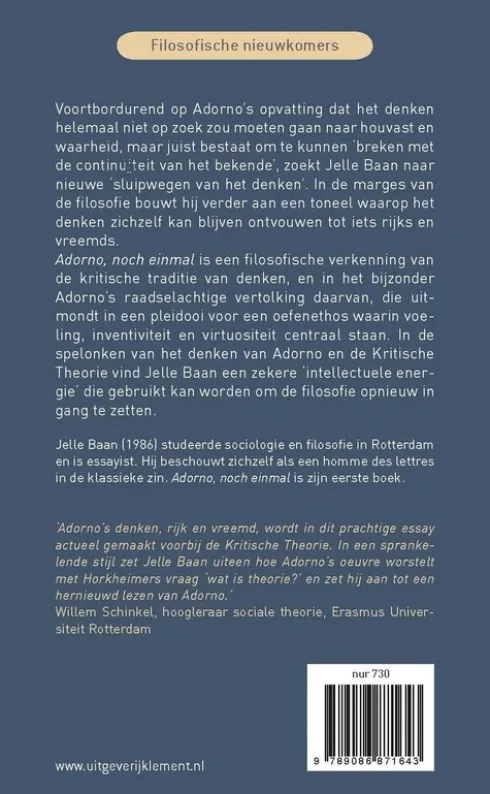 Adorno, noch einmal eBook