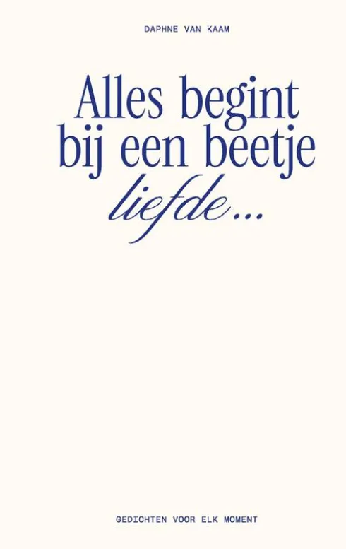 Alles begint bij een beetje liefde… eBook