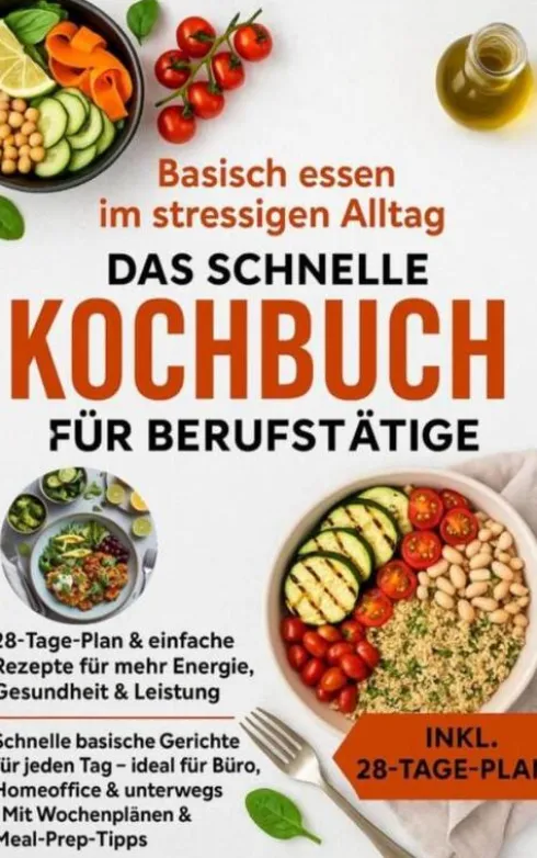 Basisch essen im stressigen Alltag – Das schnelle Kochbuch für Berufstätige eBook