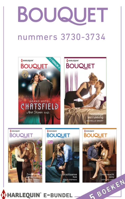 Bouquet e-bundel nummers 3730-3734 (5-in-1) eBook