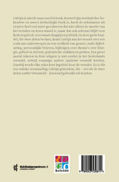 Calvijn verzameld eBook