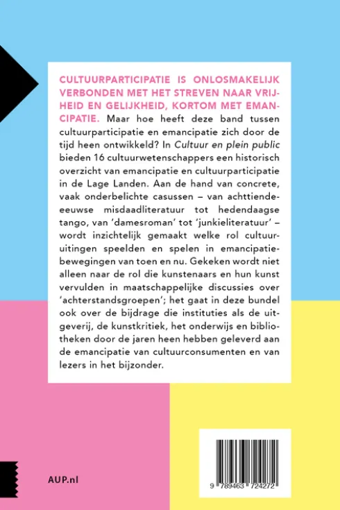 Cultuur en plein public eBook