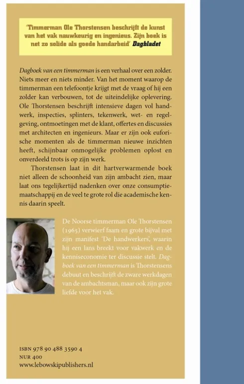 Dagboek van een timmerman eBook