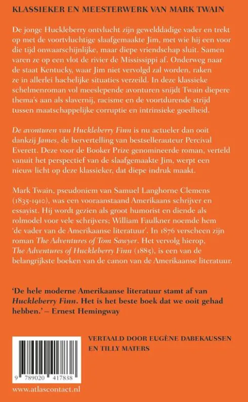 De avonturen van Huckleberry Finn eBook