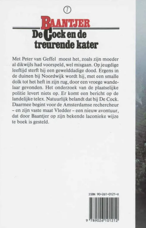 De Cock en de treurende kater (deel 7) eBook