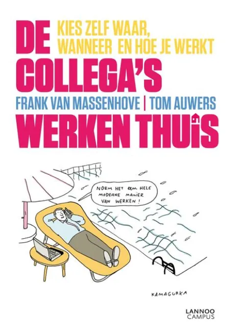 De collegas werken thuis eBook