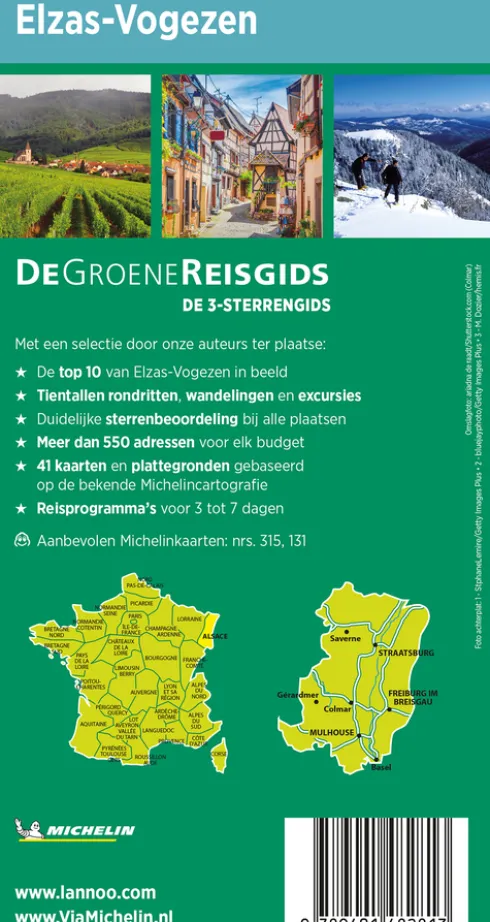 De Groene Reisgids Elzas-Vogezen eBook