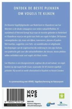 De mooiste vogelkijkgebieden van Nederland en België eBook