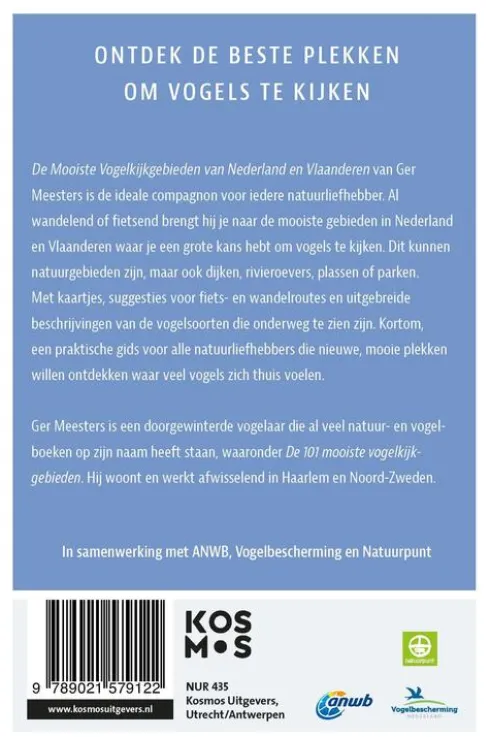De mooiste vogelkijkgebieden van Nederland en België eBook