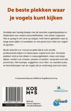 De 101 mooiste vogelkijkgebieden van Nederland eBook