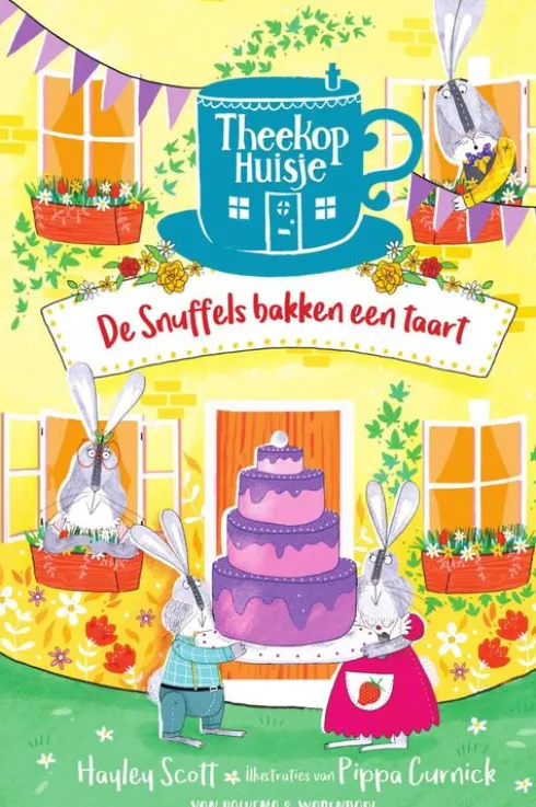 De snuffels bakken een taart eBook