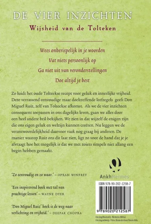 De vier inzichten eBook