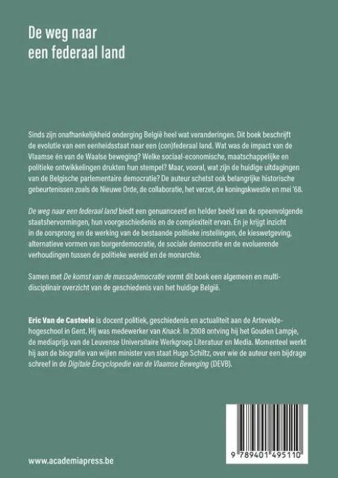 De weg naar een federaal land eBook