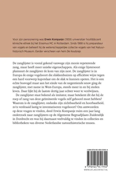 De zanglijster eBook
