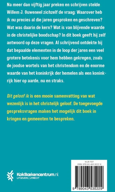 Dit geloof ik eBook
