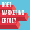 Doet marketing ertoe? eBook