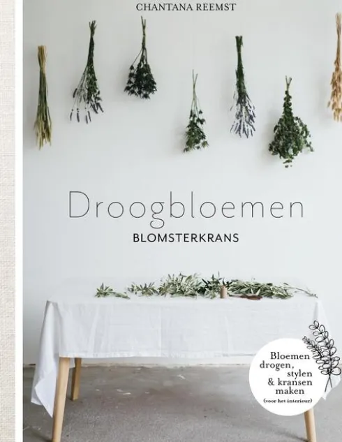 Droogbloemen blomsterkrans eBook