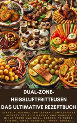 Dual-Zone-Heißluftfritteusen: Das ultimative Rezeptbuch eBook