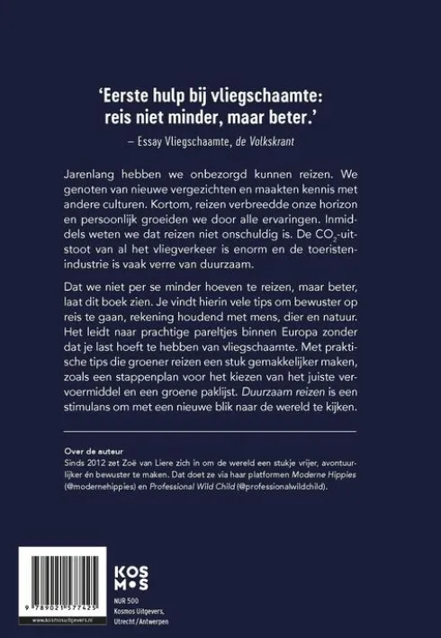 Duurzaam reizen eBook