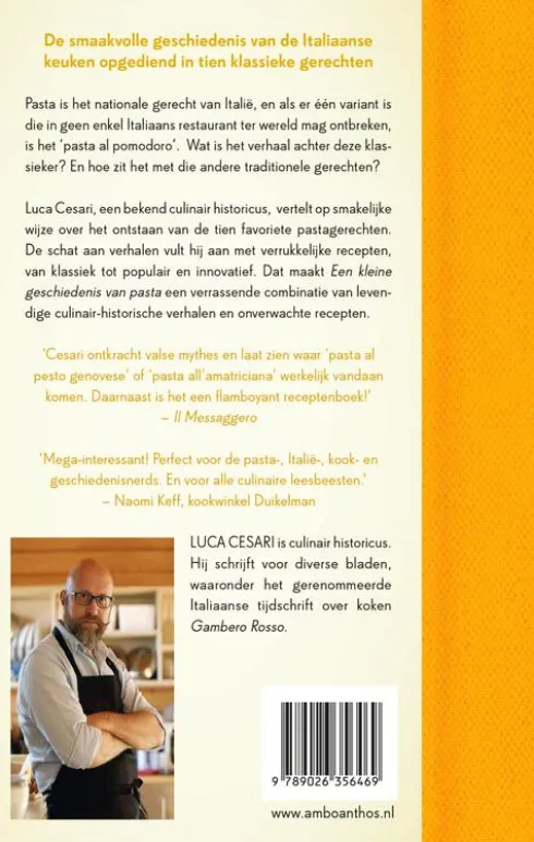 Een kleine geschiedenis van pasta eBook