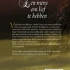 Een mens om lief te hebben eBook