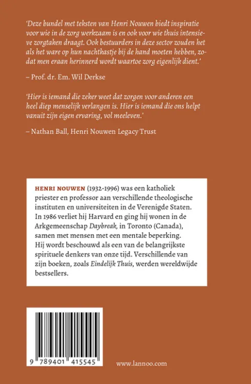 Een spiritualiteit van de zorg eBook