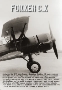 Fokker C.X eBook