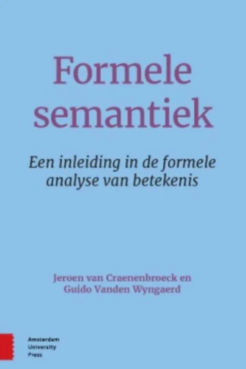 Formele semantiek eBook