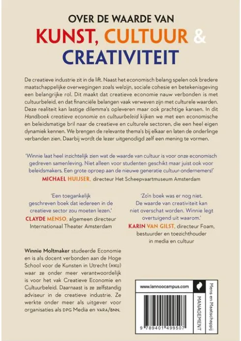 Handboek creatieve economie en cultuurbeleid eBook
