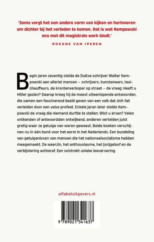 Heeft u Hitler gezien? eBook