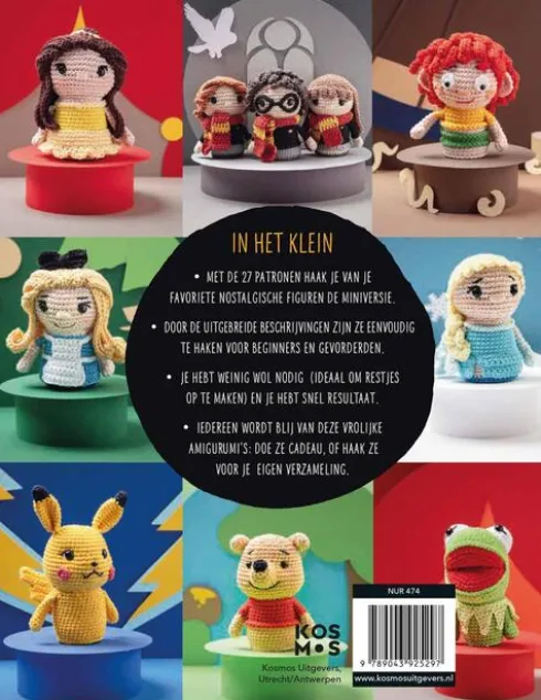 Helden uit je kindertijd haken de mini's eBook