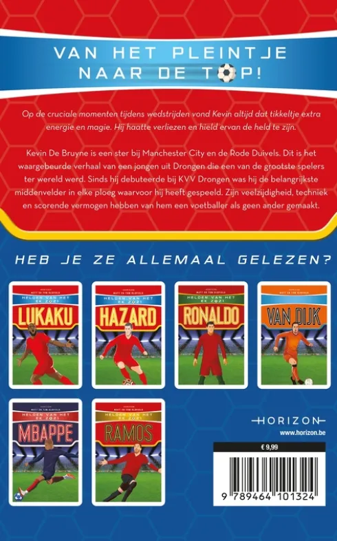 Helden van het EK 2021: De Bruyne eBook