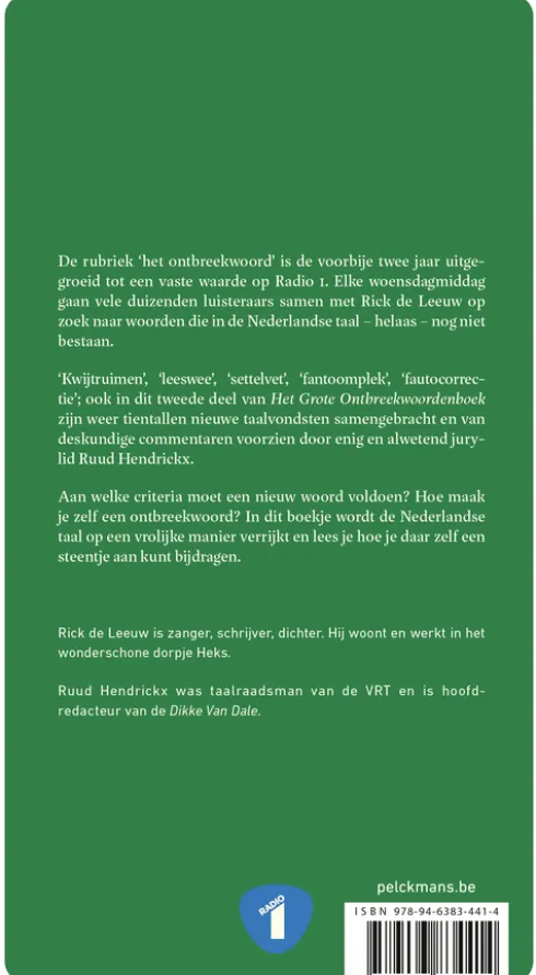 Het grote ontbreekwoordenboek eBook
