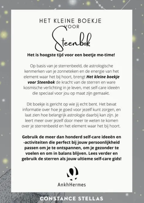 Het kleine boekje voor Steenbok eBook