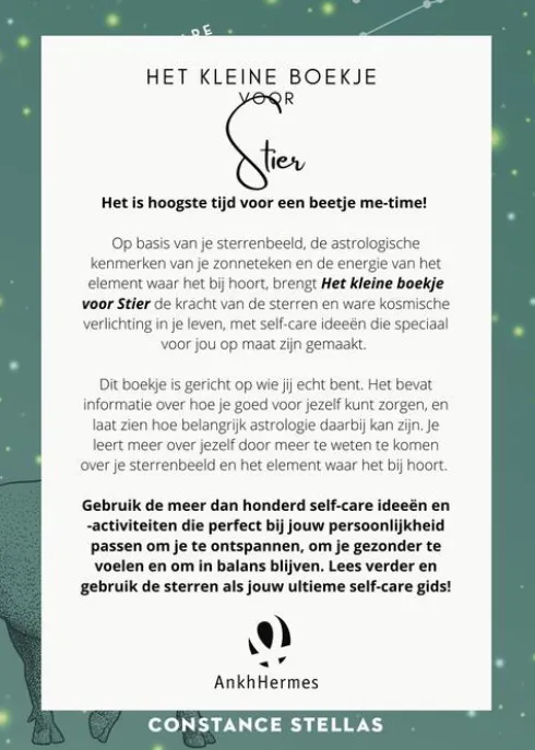 Het kleine boekje voor Stier eBook
