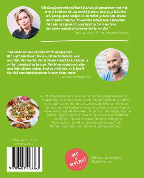Het restjeskookboek eBook