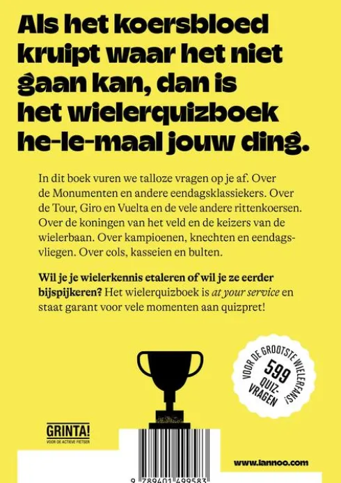 Het wielerquizboek eBook