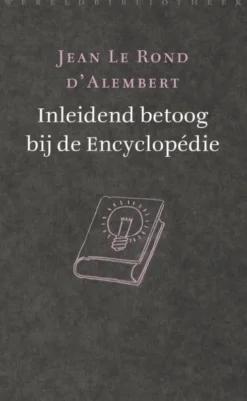 Inleidend betoog bij de Encyclopédie eBook