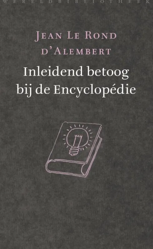 Inleidend betoog bij de Encyclopédie eBook
