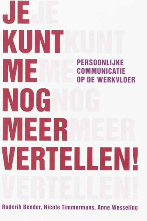 Je kunt me nog meer vertellen eBook