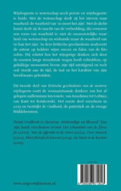 Kritische geschiedenis van de westerse wijsbegeerte eBook