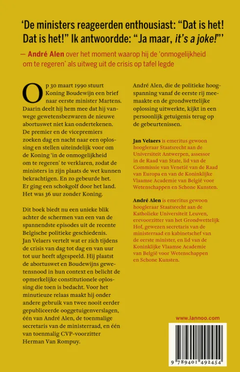 Land zonder koning eBook