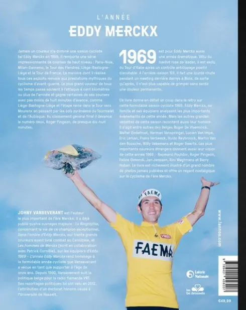 1969 - L'année Eddy Merckx eBook