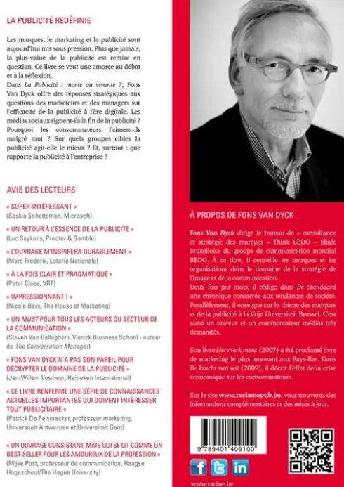 La publicite: morte ou vivante eBook