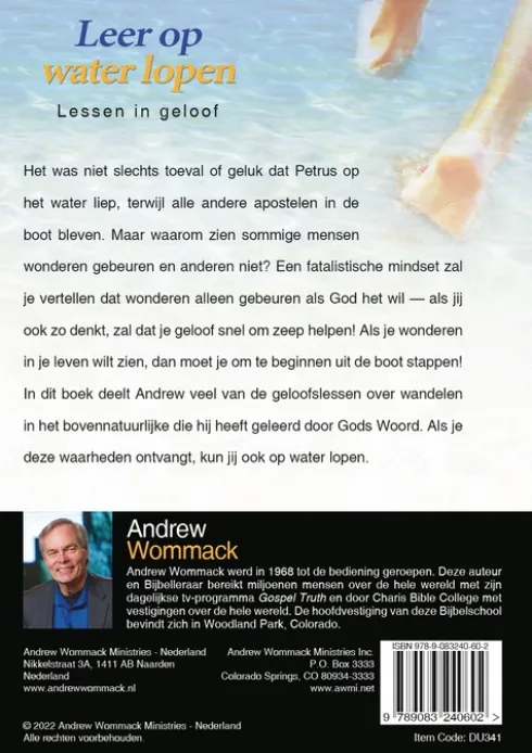 Leer op water lopen eBook