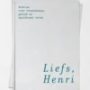 Liefs, Henri eBook