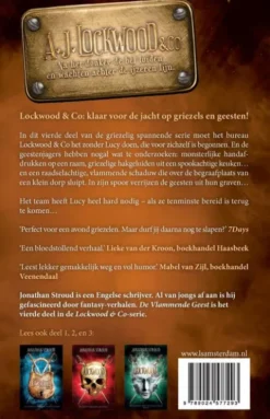 Lockwood en Co 4 - De vlammende geest eBook