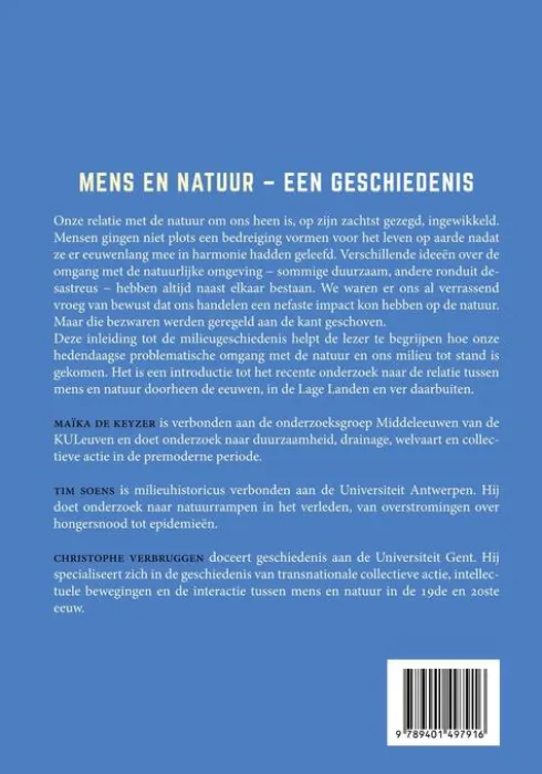 Mens en natuur eBook