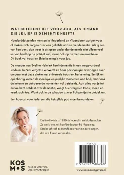 Niet vergeten eBook