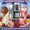 Ninja Creami Scoop & Swirl– Low Sugar & High Protein Ice Cream, Soft Serve, Gelato, Sorbet & Milkshakes eBook